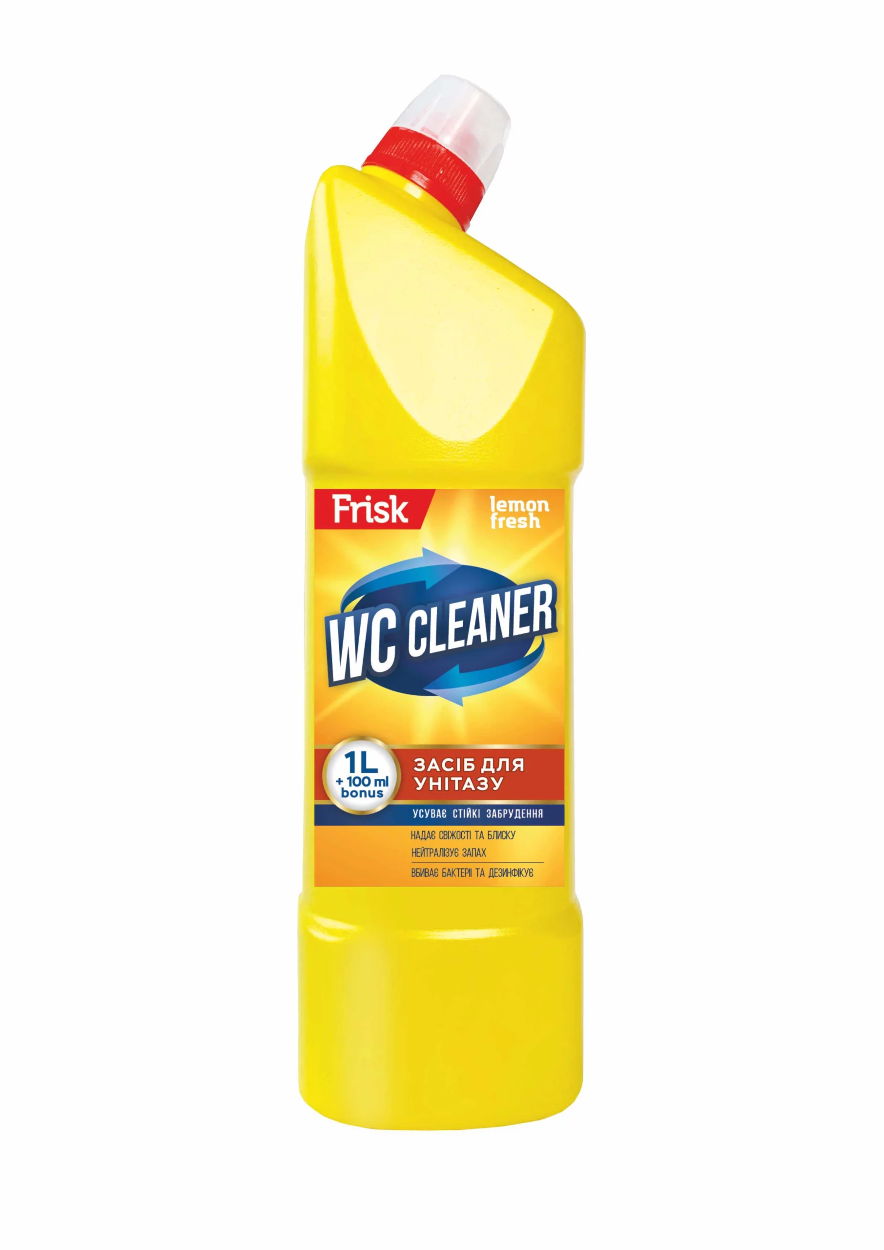 Toilet cleaning gel "Lemon Fresh" by Frisk