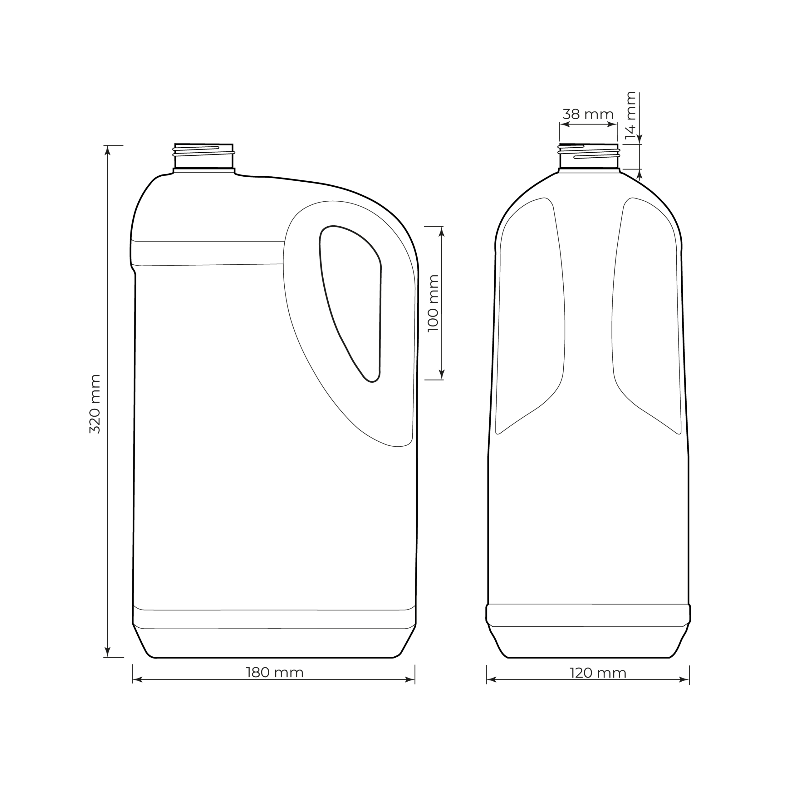 Canister 5 l Vector - Image 2